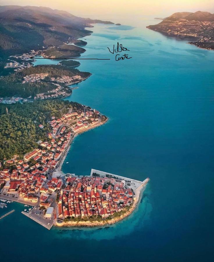 Villa Conte Korcula Town Exterior photo